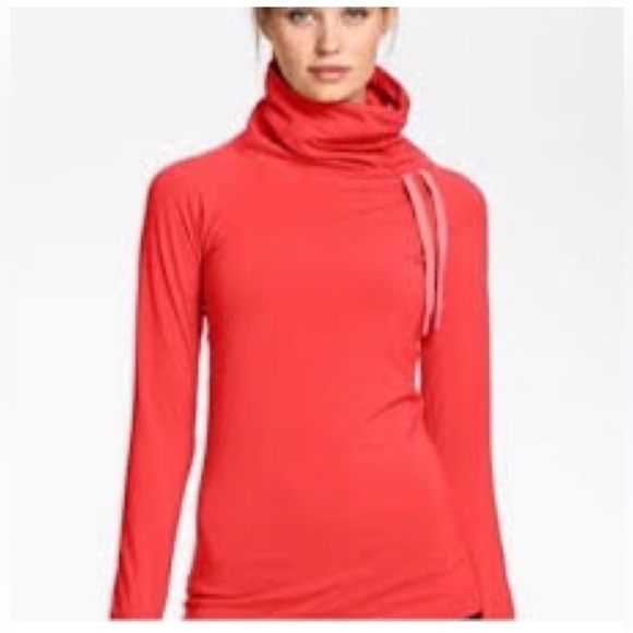 NIKE PRO Hyperwarm Hybrid Side Tie Running Top, EUC! - Picture 2 of 9